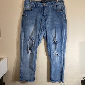 Torn Jeans Sz18